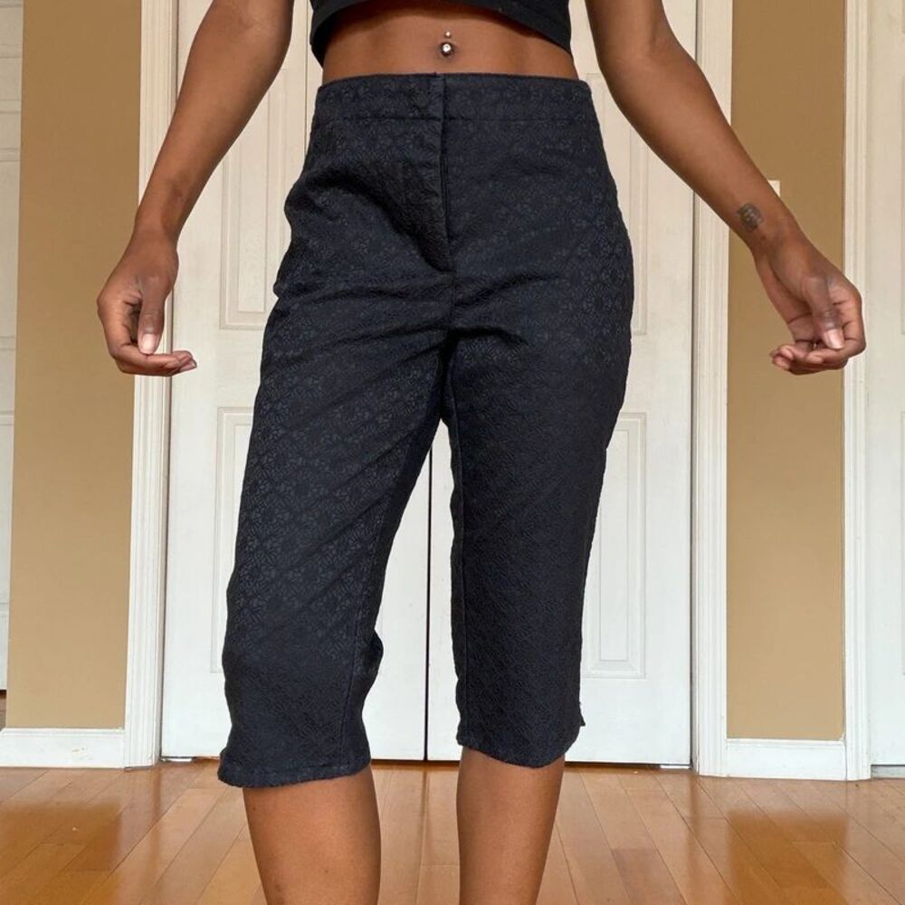 NYDJ Jacquard Capri Trousers | Size 6